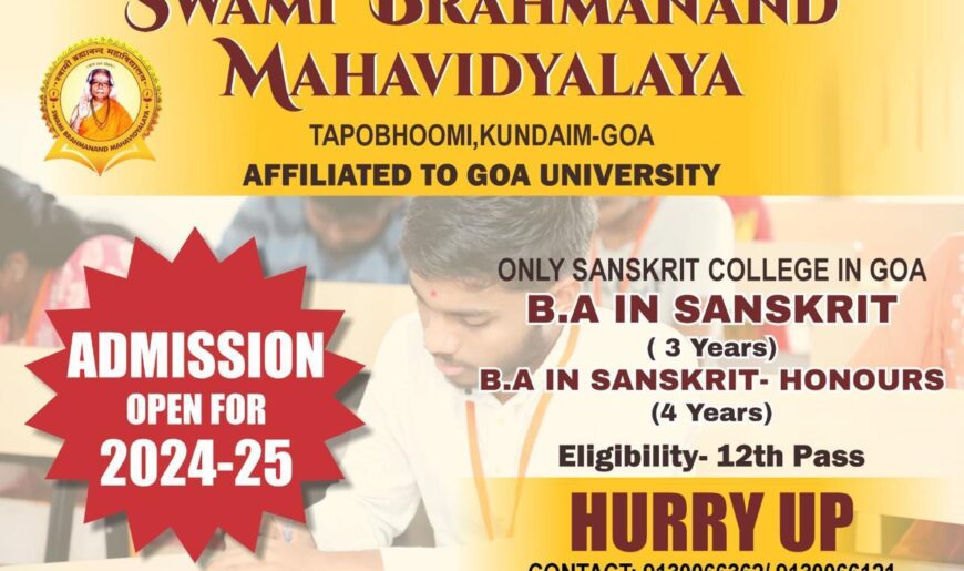 Admissions Open for 2024-25